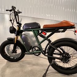 ✅ BRAND NEW - 750 Watt Dual Battery Electric Ebike, 26ah Total Amp Batteries (Removable), 33mph, 80 Mile Distance(short Seat)