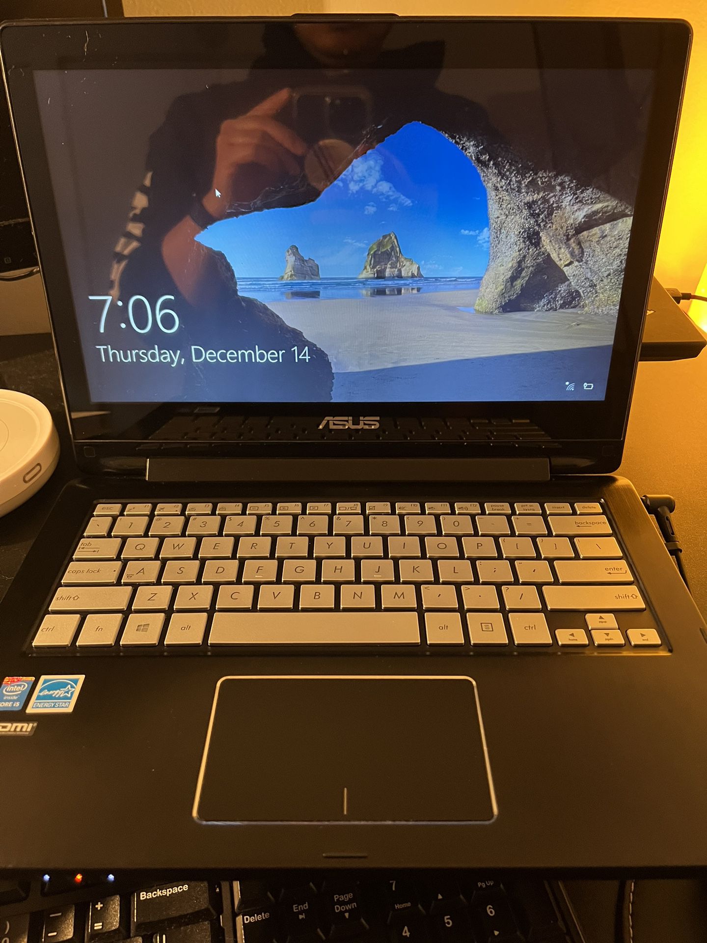 ASUS 13” flip Convertible Touchscreen Laptop 