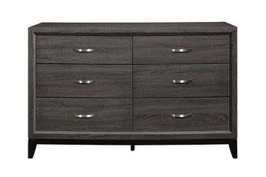 Brand new 59" x 35"H grey dresser