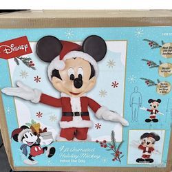Disney Mickey Mouse 4 Animated Holiday 