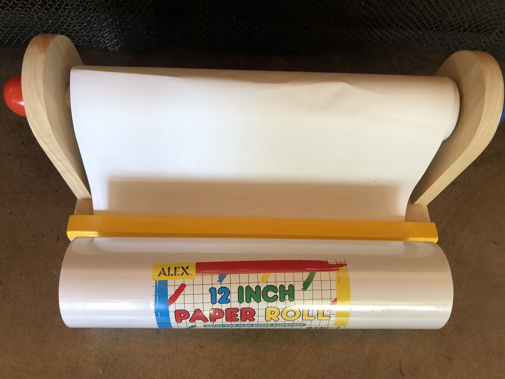 Alex Toys Vintage Children Paper Dispenser And Extra Roll Of Paper