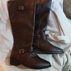 Shadoumai Knee High Boots 