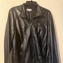 Women’s Faux Leather Jacket