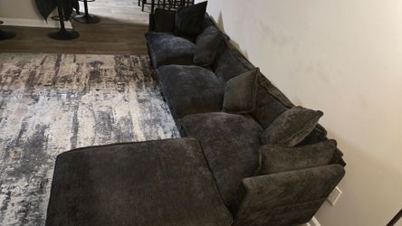 Black couch excellent condition