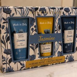 NEW Made in Italy Jasmine Hand Cream Gift Set (3 Pack)
