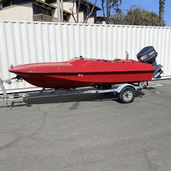 15ft Boston Whaler Mischief/yamaha 130/ Pacific Trailer 