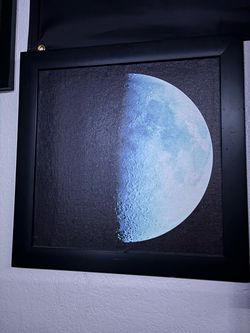 Moon wall picture