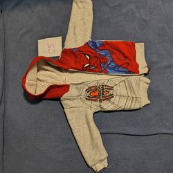 Size 4 Little Boys Marvel Spiderman Jacket