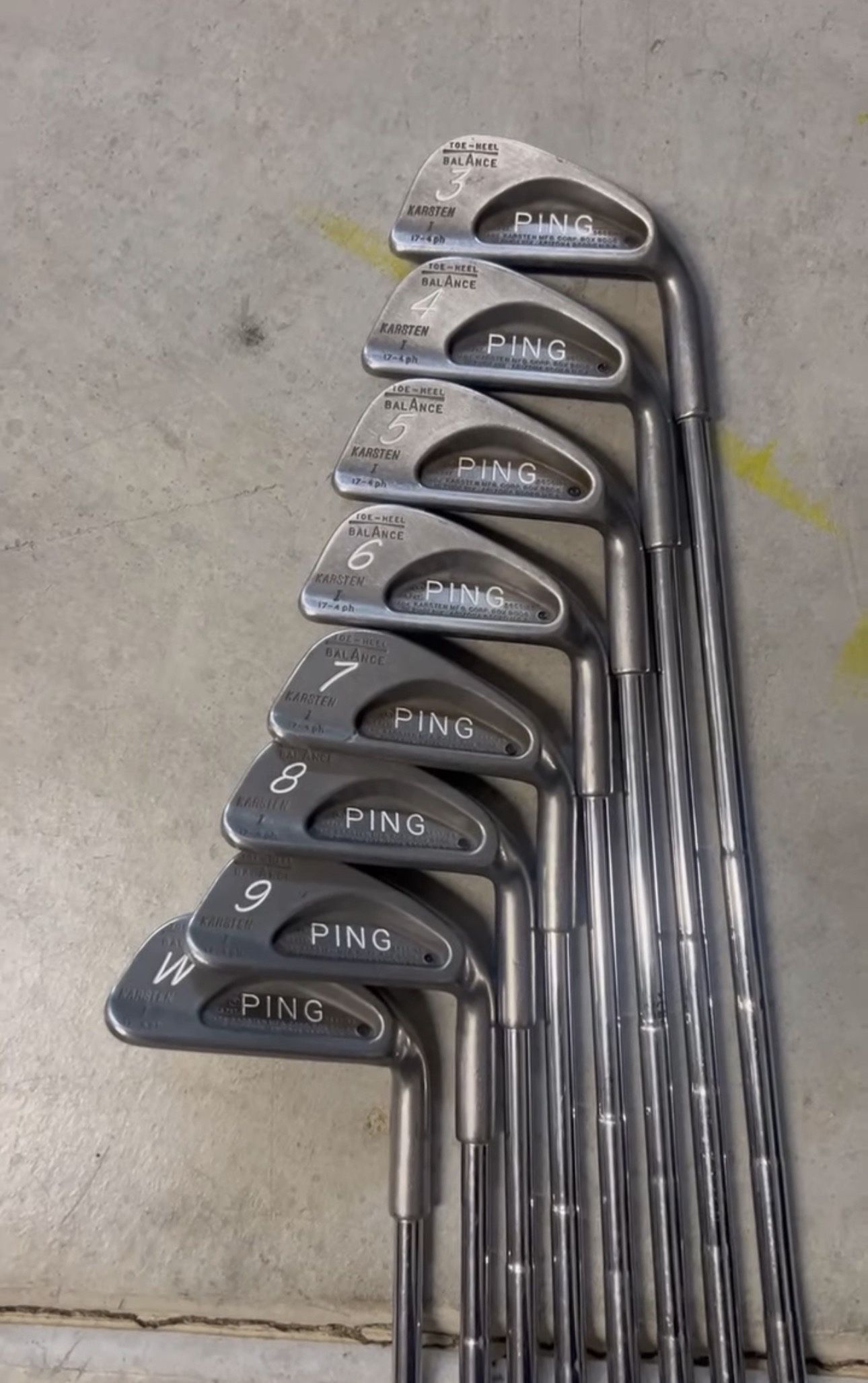 Golf Ping Iron Set 3-W