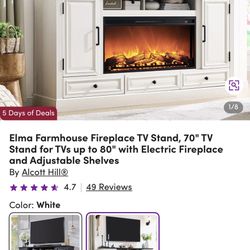 Tv Stand With Fireplace 
