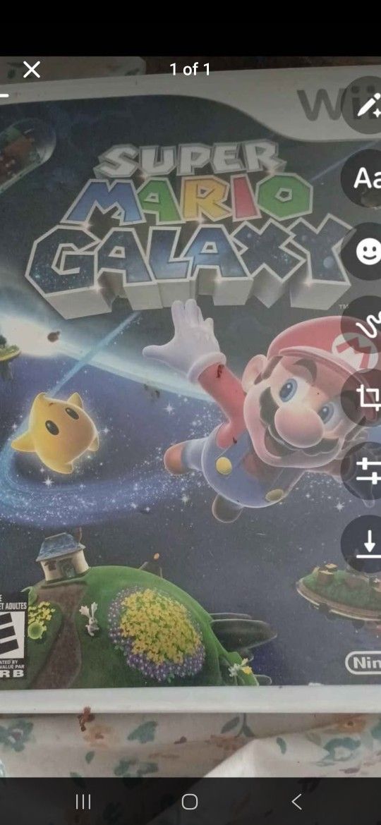 Wii Super Mario Galaxy
