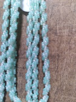 Russian Spiral Technique Necklace And Bracelet 