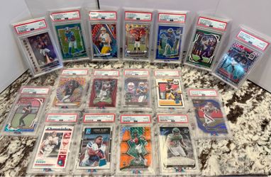 Panini Football PSA 10 Slab Lot Rookies, SP, & More