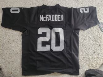 MCFADDEN RAIDERS JERSEY SIZE 48 BRAND NEW WITH TAGS