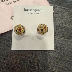 Kate Spade Gold Earrings 