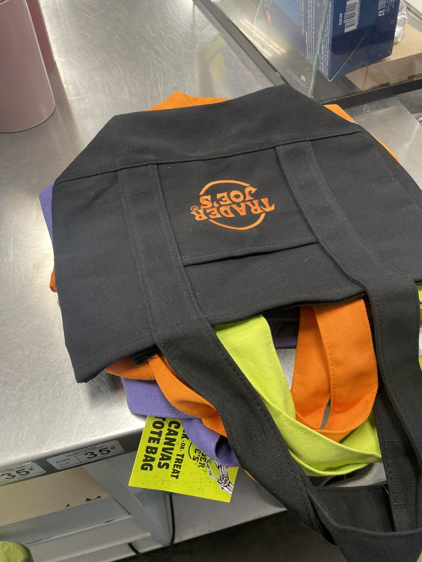 Trader Joes Halloween Totes