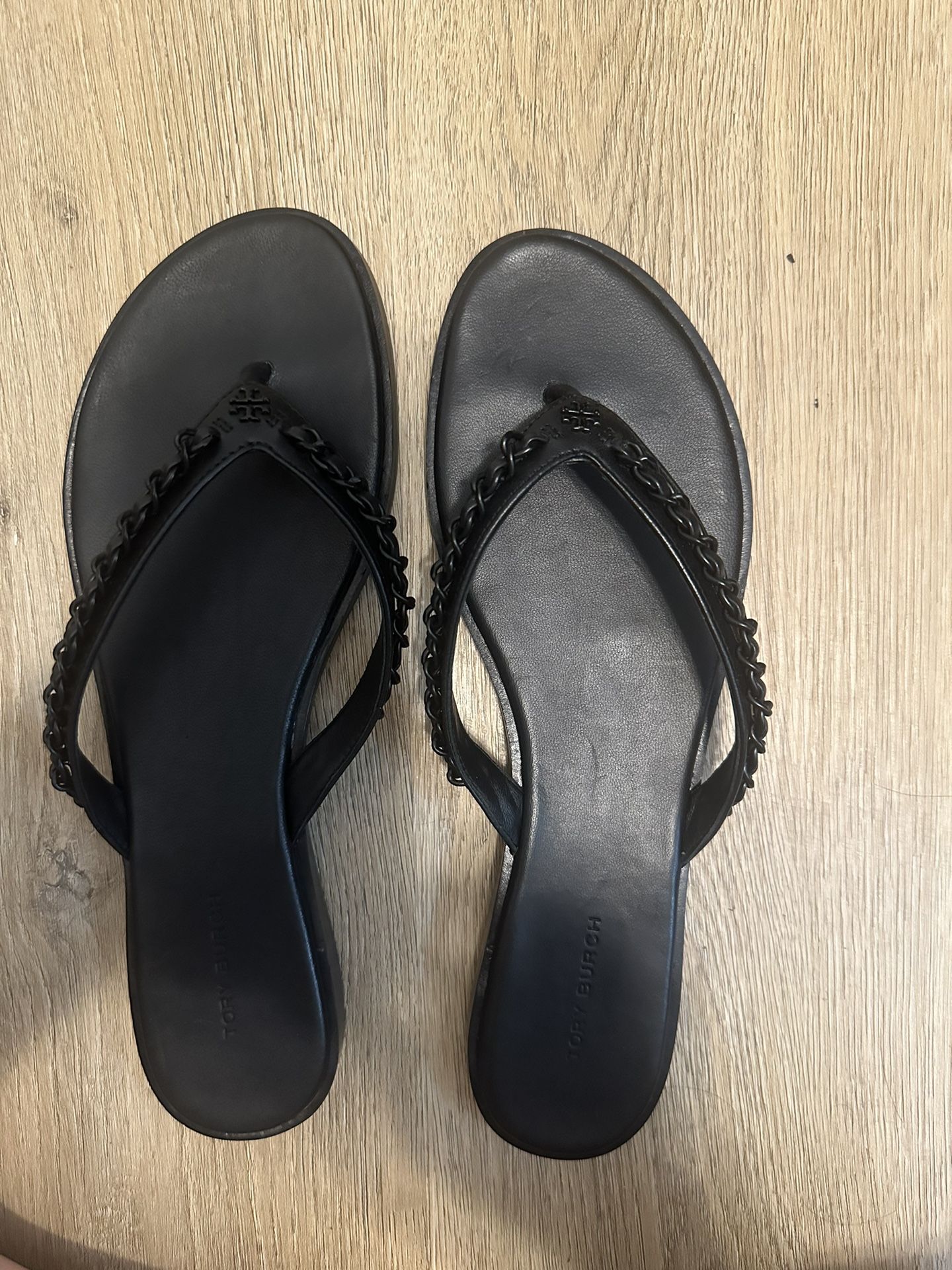 Tory Burch Sandals Size 9.5 Black