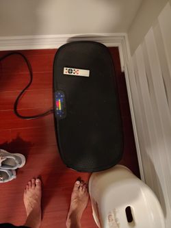 Vibration plate with remote