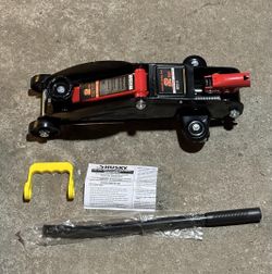 LA Zona Auto Parts Trolley Floor Jack 2 Ton Gato De 2 Toneladas Mecánica Llantas 4000 Libras
