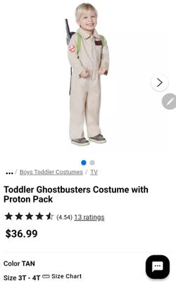 Toddler Ghostbusters Costume with Proton Pack