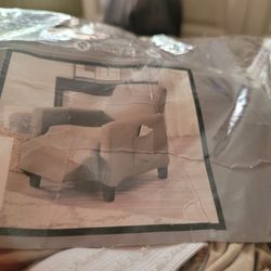 Recliner Stretch Jersey Chair Cover In Beige.  New. 