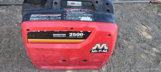 Mi-t-m 2500 watt generator