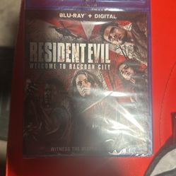 Blu-ray plus Digital code movie resident evil