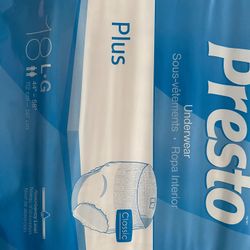 Large Pull-Up Underwear/Diapers