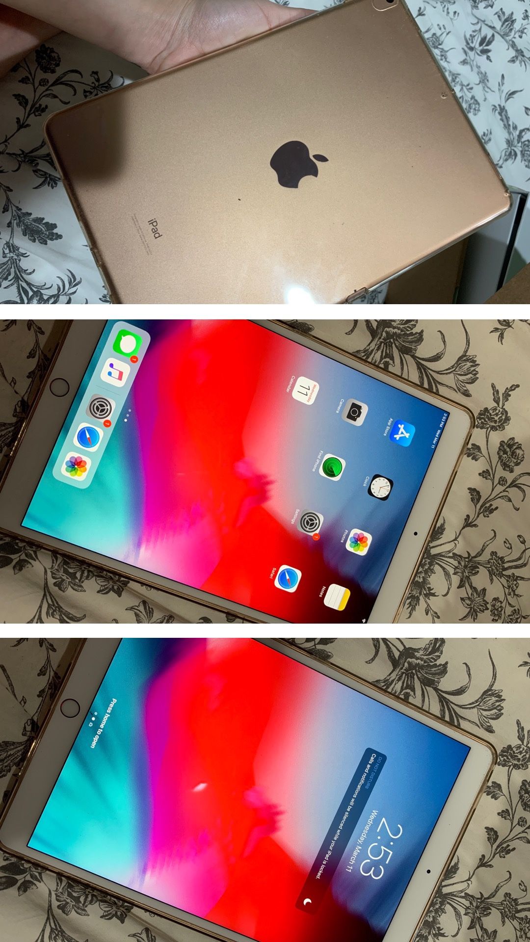 IPAD AIR 3 GENERATION 10in’ ( ROSE GOLD ) 64GB