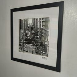 BOB GALLY WALL ART - FRAMED  PHOTOGRAPHY 22"×22"