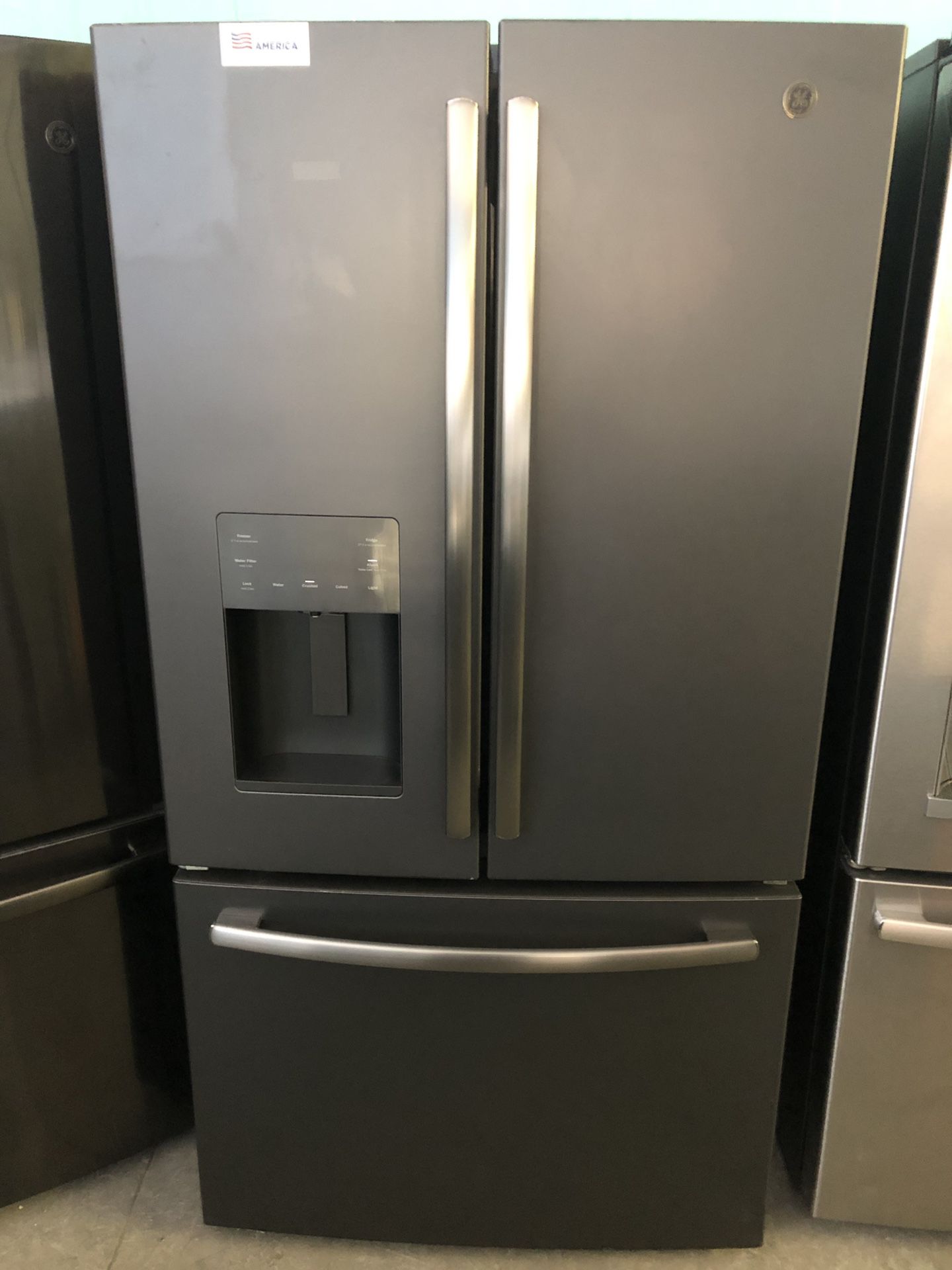 Brand New Scratch n Dent Black French Door Refrigerator