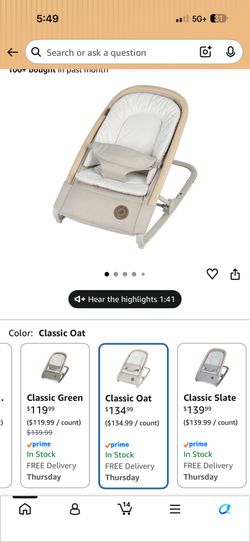 Maxi-Cosi Baby Rocker – Brand New, Never Used