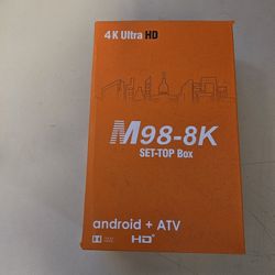 4k Ultra Hd M98-8K tv Box