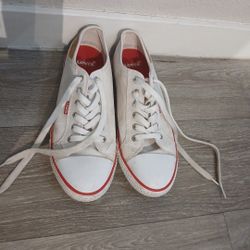 White Levi's Shoes