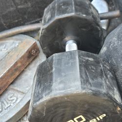 Iron Grip 100lbs Single Dumbbell