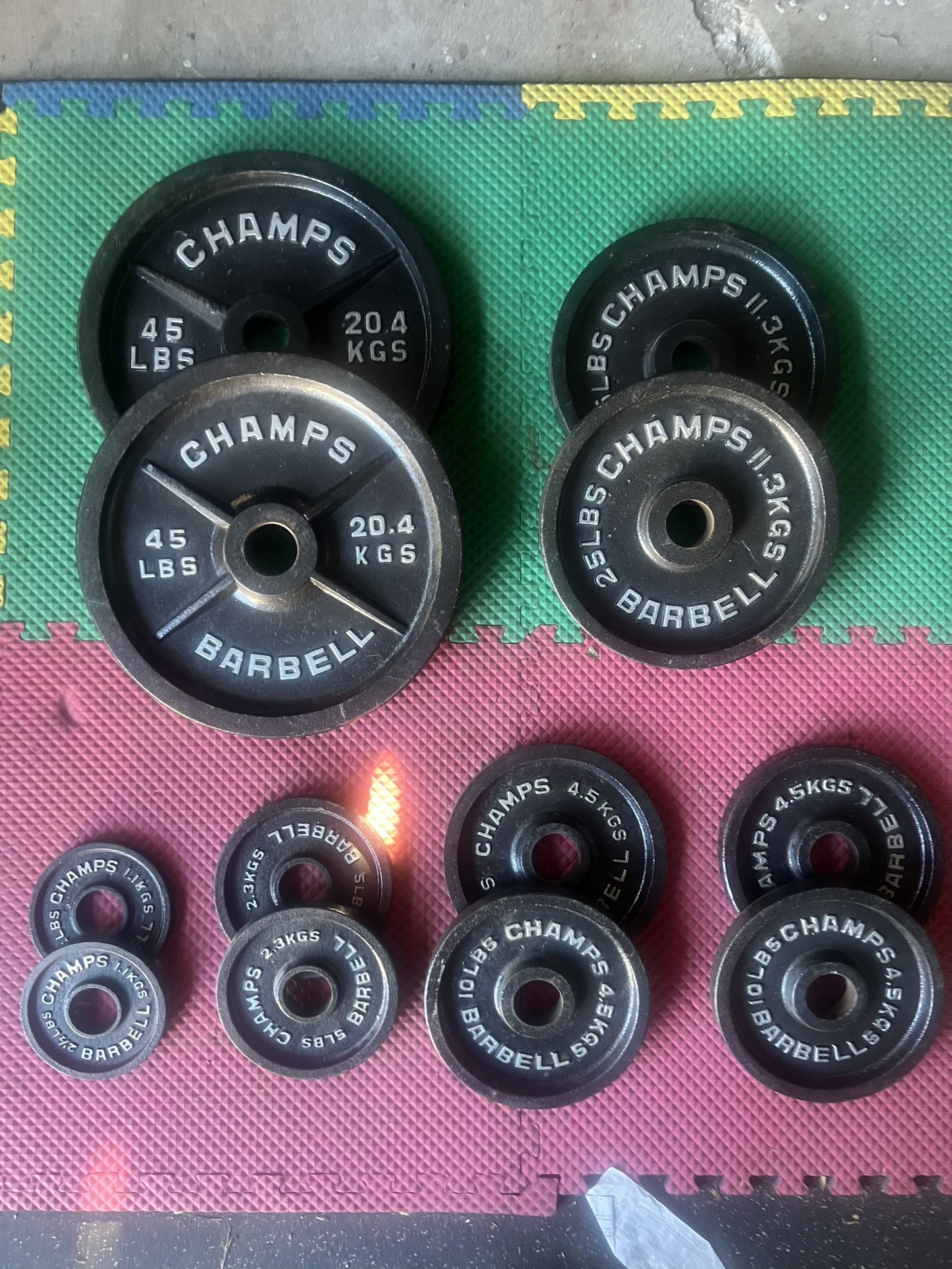 2 Inch Olympic Weight Set 