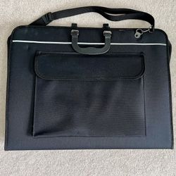Nylon zippered art/photography portfolio case
