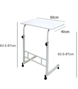 Adjustable Rolling Laptop Desk Table