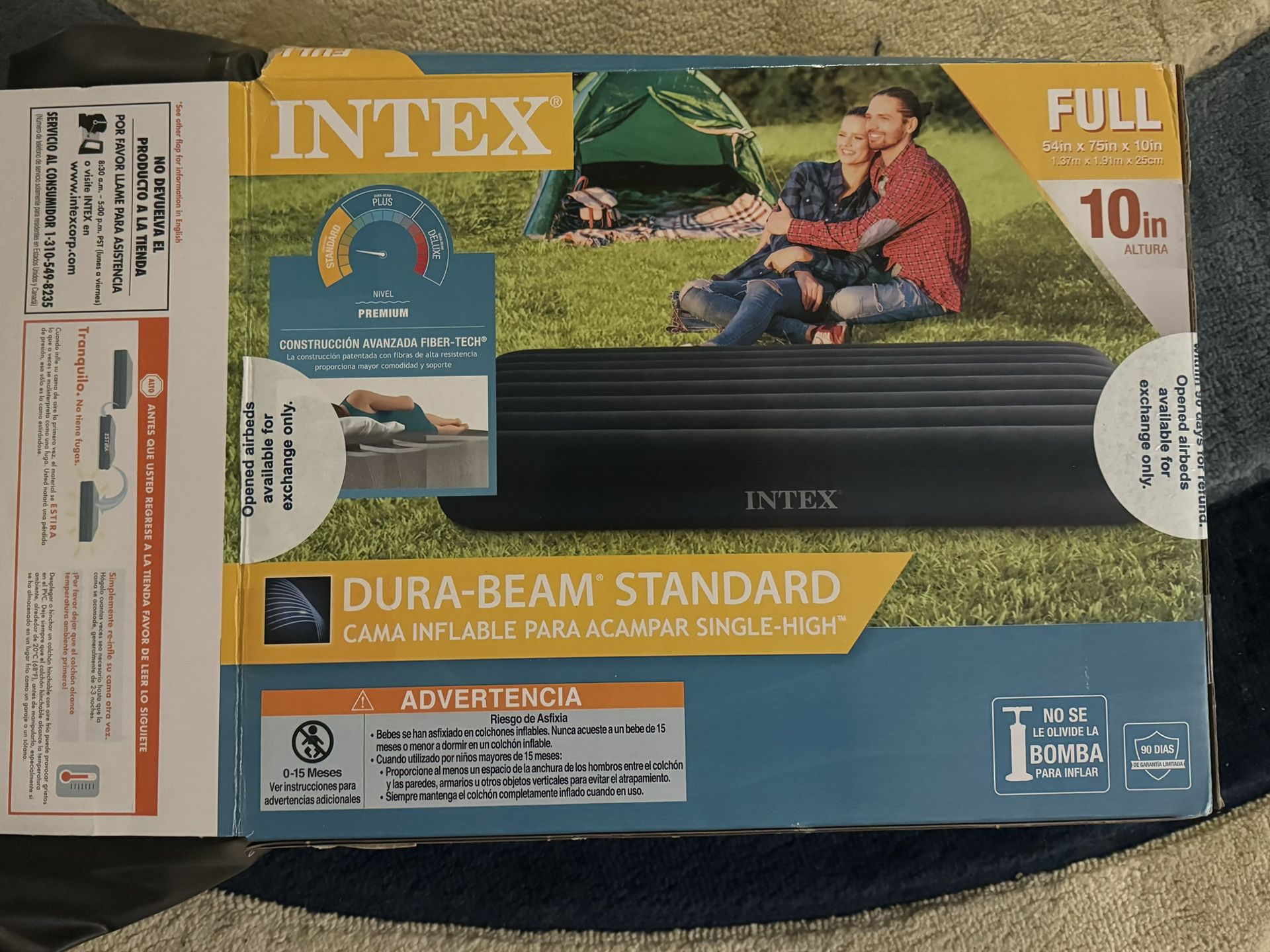 Intex Dura- Beam Full  Size Air Mattress 