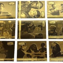 STAR TREK DEEP SPACE NINE MEMORIES FROM THE FUTURE GREATEST MEMORIES GOLD SET