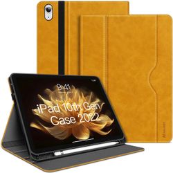 HOLIMET Case for iPad (A16) 11th Generation 11 Inch 2025/ iPad 10th Generation 2022 New iPad 10.9 Inch Case with Pencil Holder, Protective Cases Shock