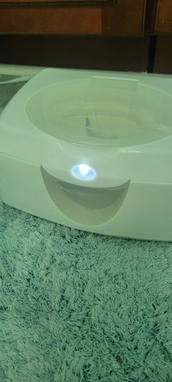 Munchkin Warm Glow Baby Wipe Warmer with Nightlight, White