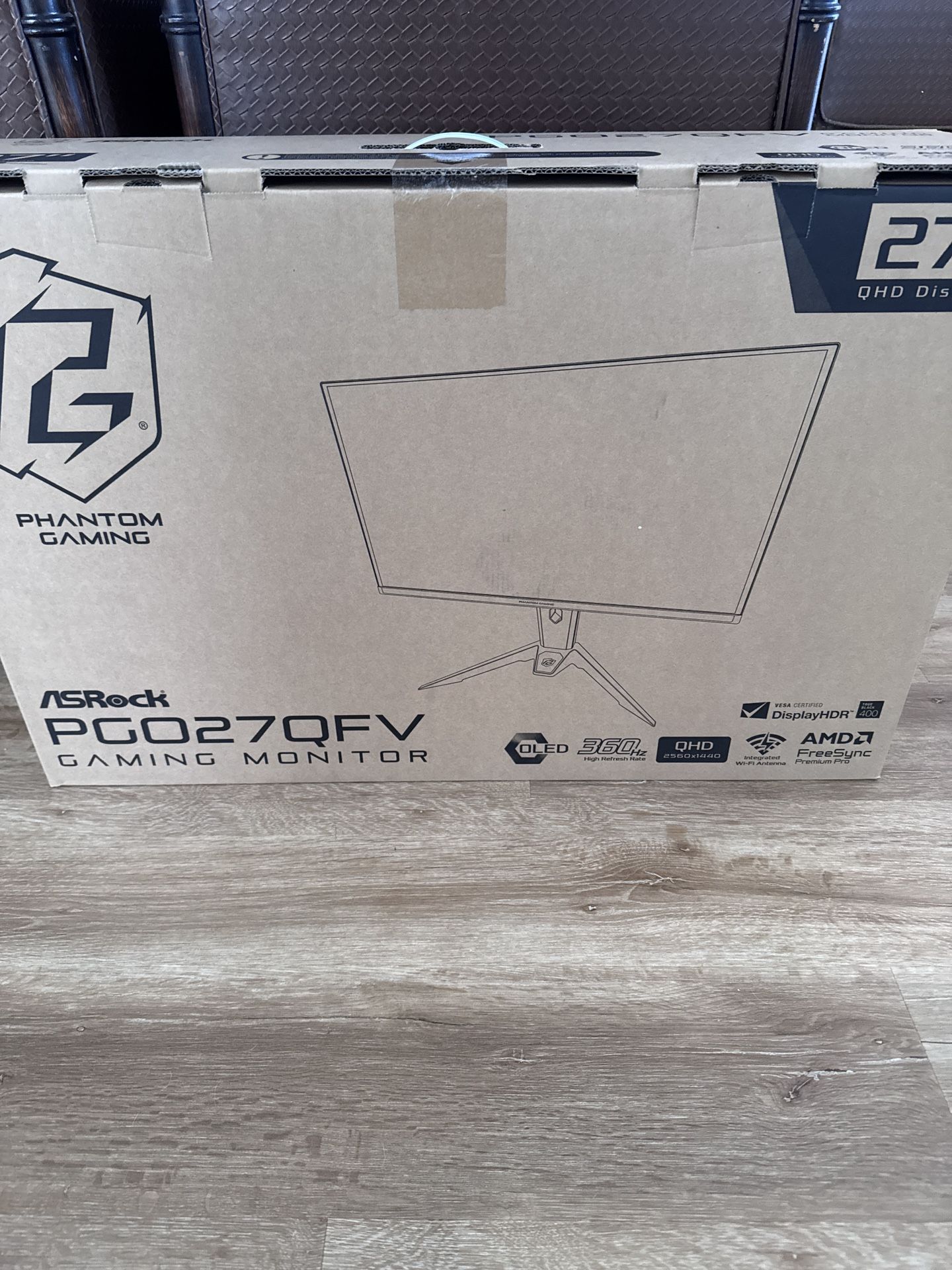 ASRock PG027QFV OLED Gaming Monitor