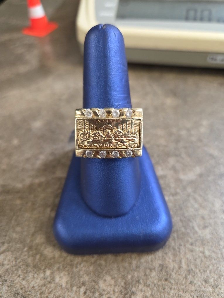 RING 10K 11,4GR , SIZE 10