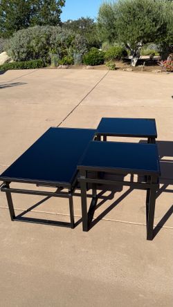 Coffee Table plus Two End Tables