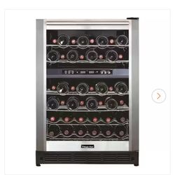 Under Counter Dual Zone Wine /drink Refrigerator 