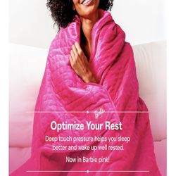 Gravity X Barbie Weighted Blanket New