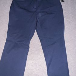 Capri navy blue pants