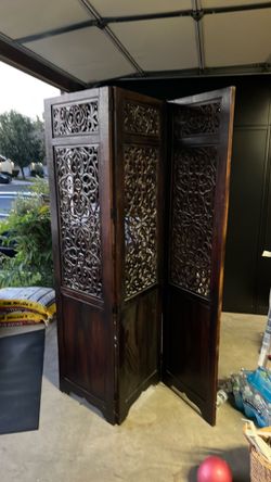 Wood Divider/screen