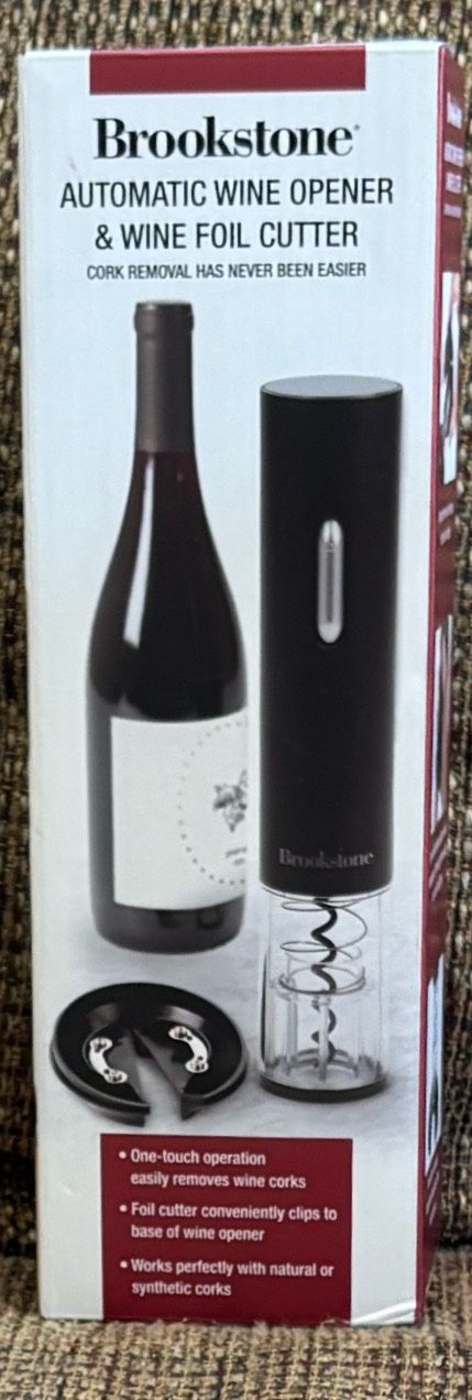 Brookstone Automatic Wine Opener - New